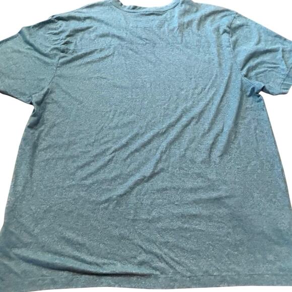 PD&C Mens V-Neck  Green Tee Shirt 2XL - Picture 4 of 4